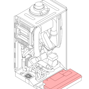0020213902 - VAILLANT - EcoTEC - EcoTEC Pro 24 VUW 246/5-3 R2 2013-2015 - Control Box, Back Panel